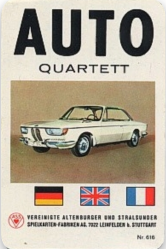 Deckblatt ASS 616 von 1966: BMW 2000C